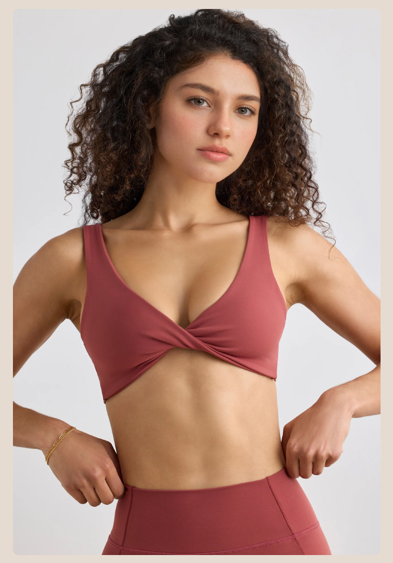 Tight Quick-Dry Yoga Bra for Women's Yoga Wear SKL-QY-B4008