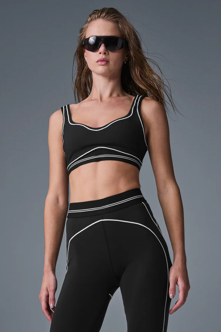 Women's Yoga Tank Top with Built-in Bra for Training SKL-FNK2507