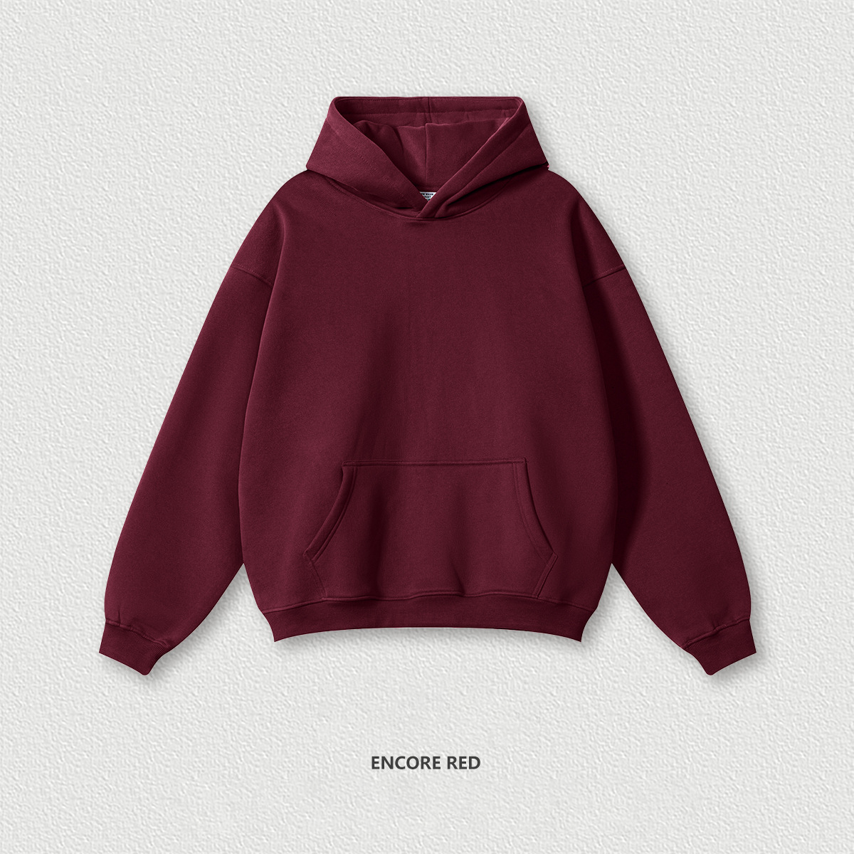  Casual Loose Fleece-Lined Hoodie BEW2406