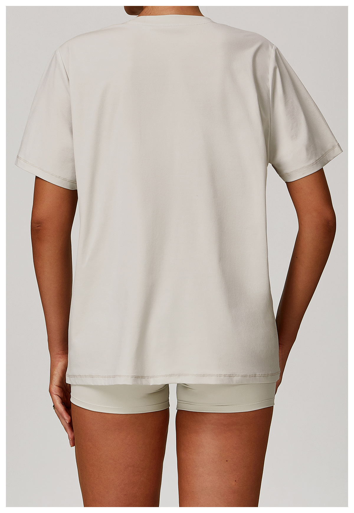 Women's Round Neck Athletic Short Sleeve T-Shirt 4503