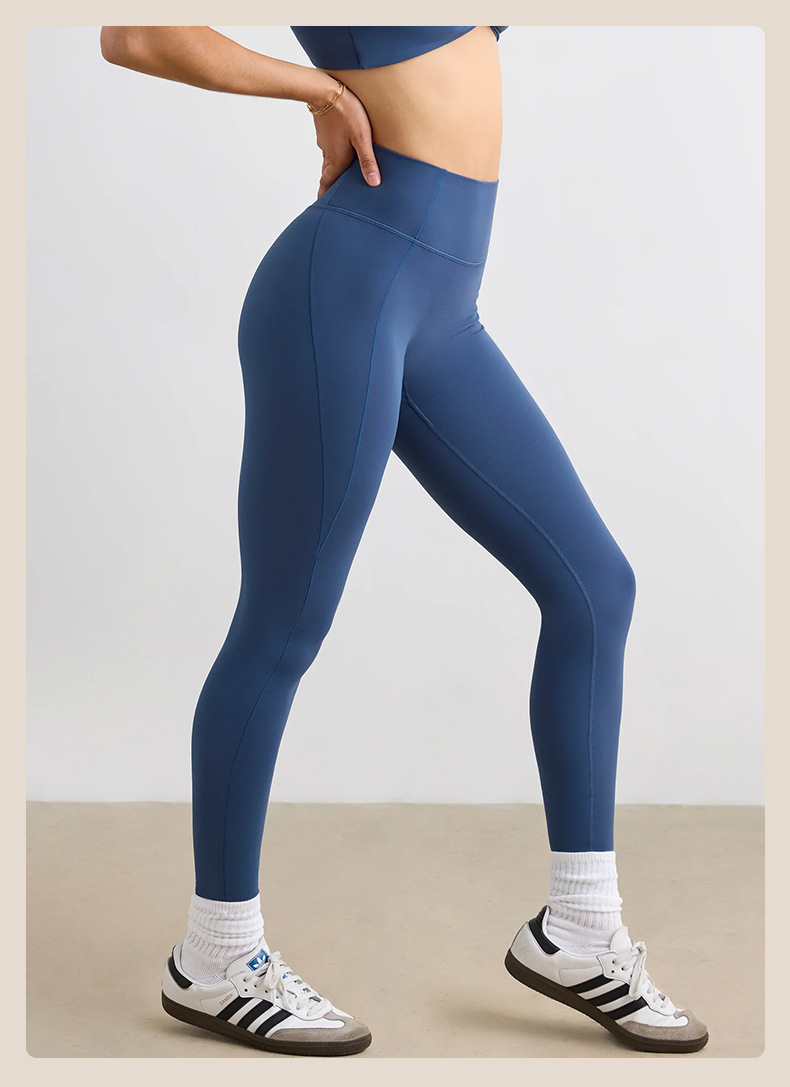 High-waisted Tummy Control and Butt Lifting Fitness Pants, Suitable for Outdoor Running and Yoga SKL-QY-K4522