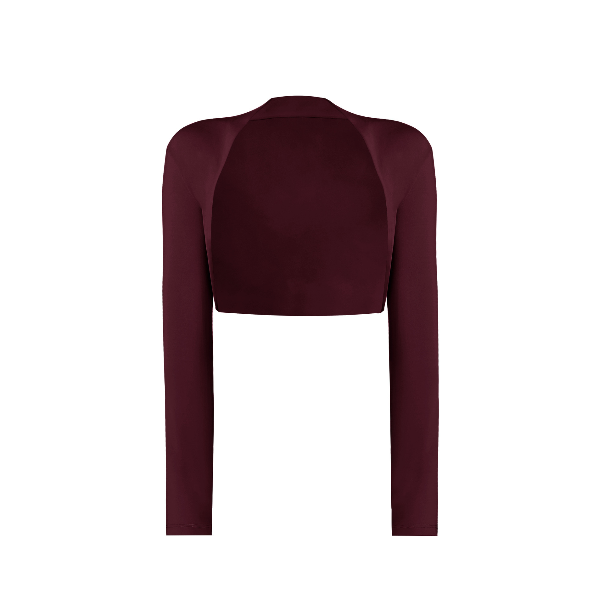 Short Elegant Yoga Cardigan for Dance & Ballet – Sporty Fitness Crop Jacket SKL-FNK0963