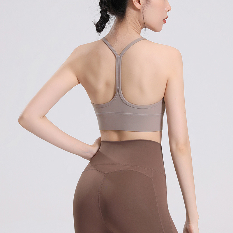 Halter Neck Sports Bra for Yoga SKL-QY22212 