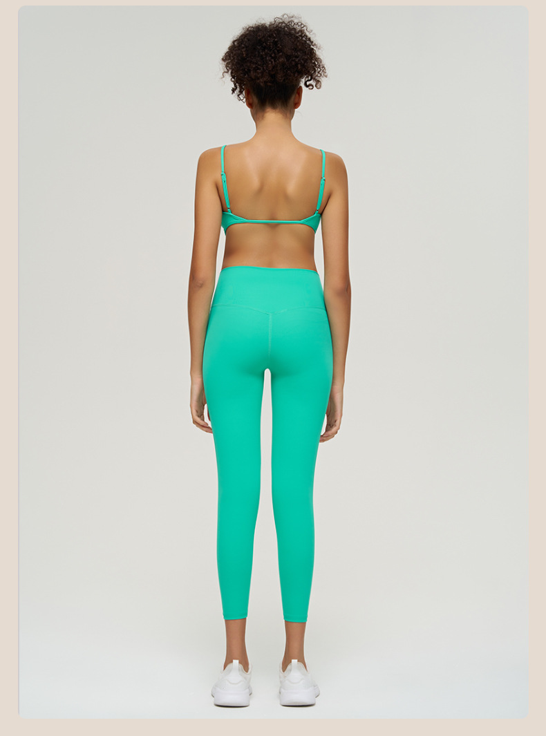 High-Waisted Butt-Lifting Sports Bra & Full-Length Yoga Leggings Set SKL-QY-B3081+QY22424