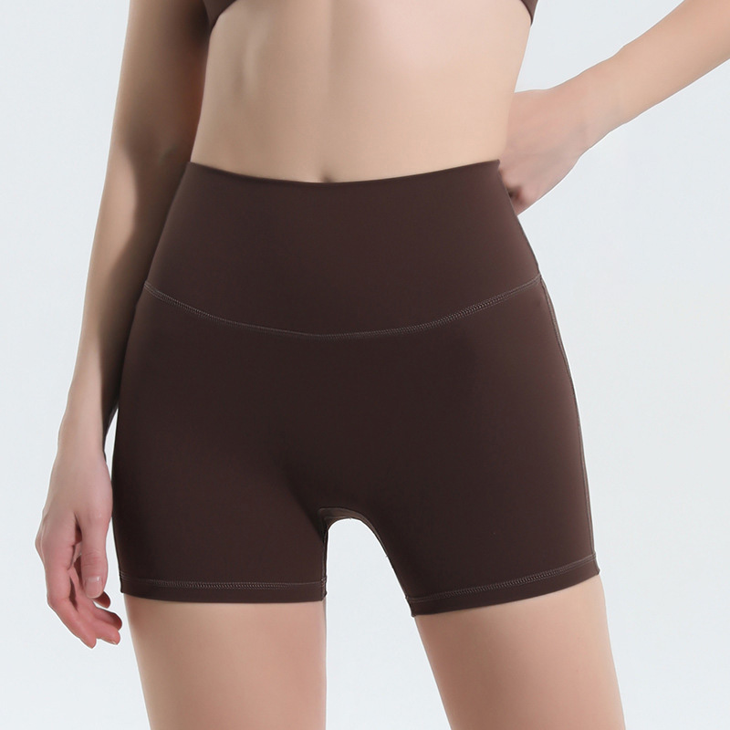 High - waisted Abdominal - control Butt - lifting Quick - dry Yoga Shorts for Summer SKL-QY-K3518