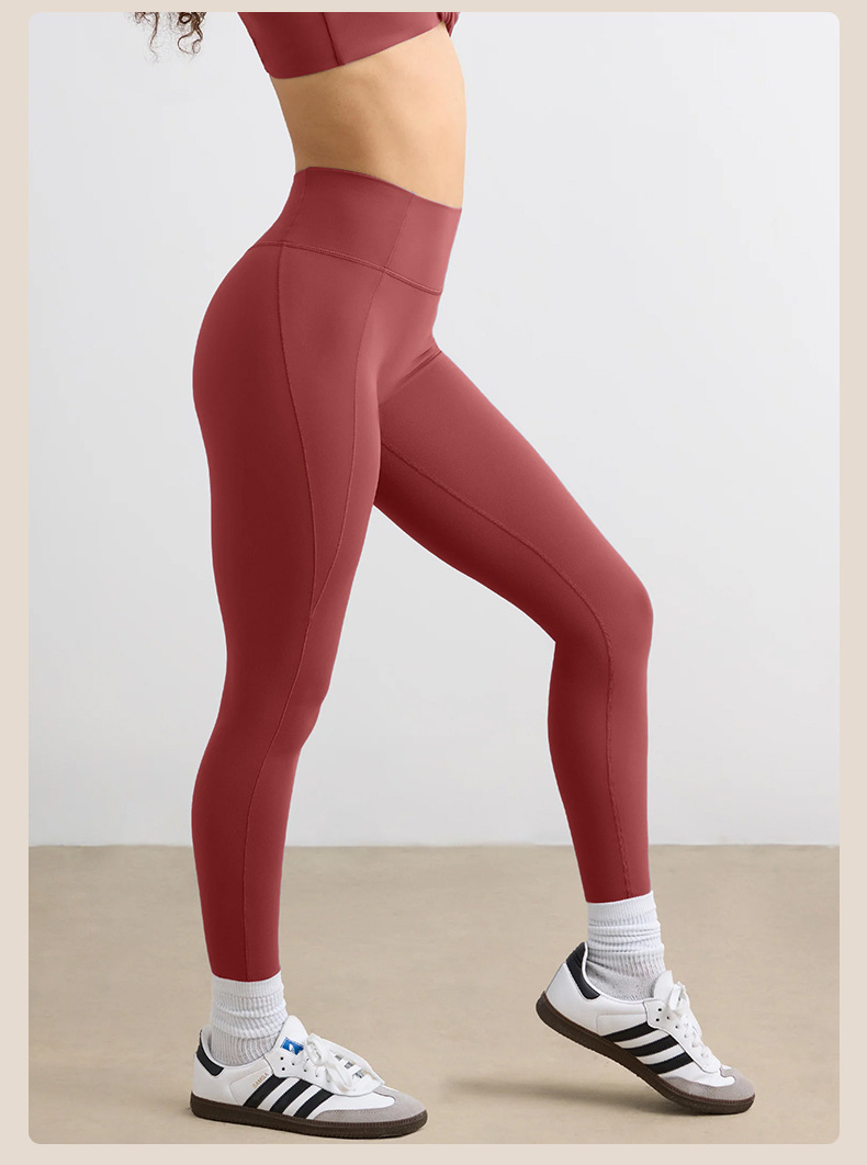 High-waisted Tummy Control and Butt Lifting Fitness Pants, Suitable for Outdoor Running and Yoga SKL-QY-K4522