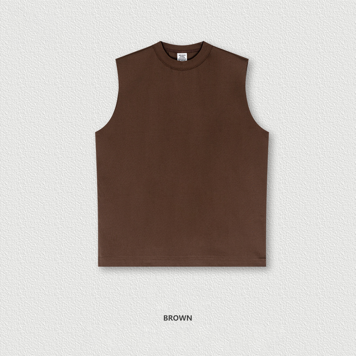 Small Neckline Quick Dry Sleeveless Vest BES2565