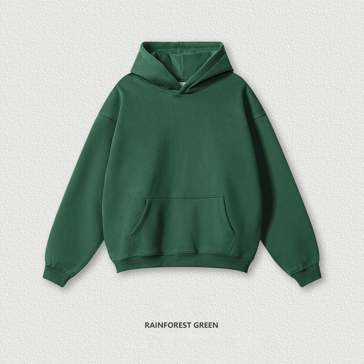  Casual Loose Fleece-Lined Hoodie BEW2406