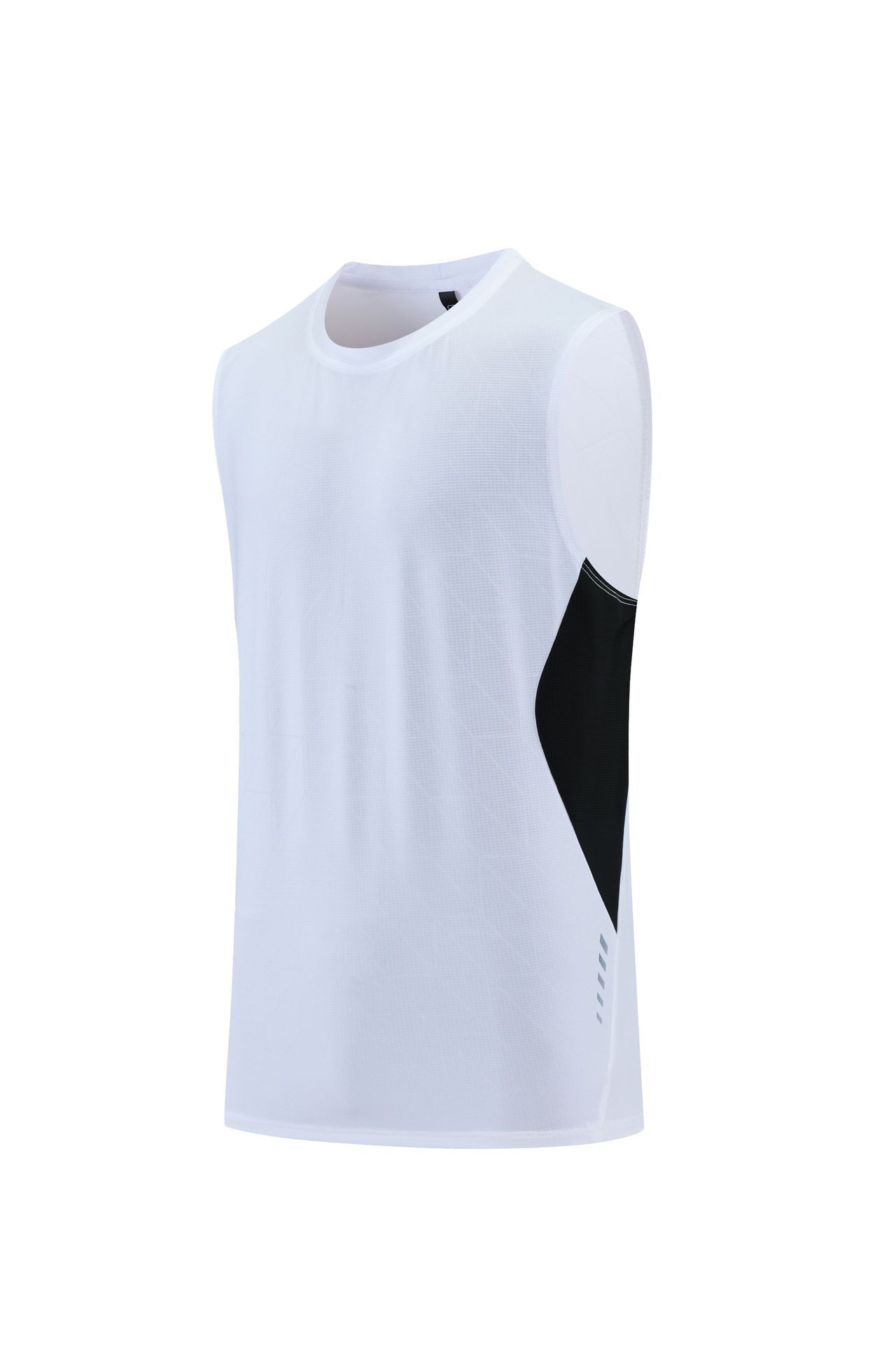 Men's Reflective Strip Sweat-Wicking Sleeveless Vest  G21
