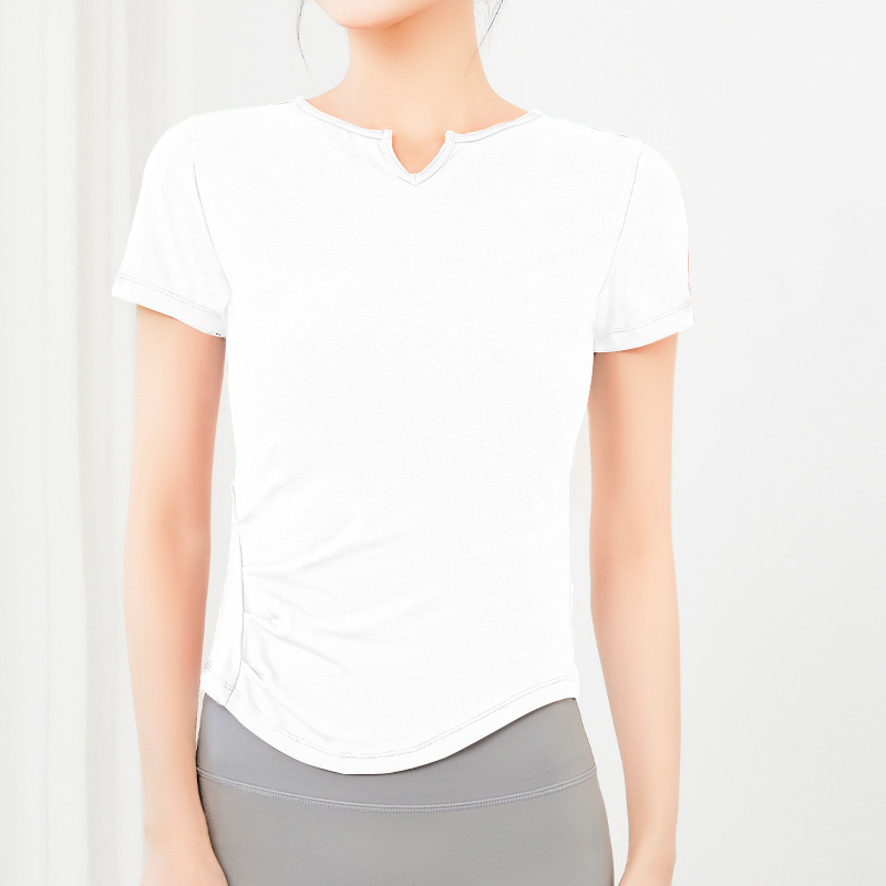 Quick-Dry Yoga Sports Tank Top & Short-Sleeve  SKL-QY22054