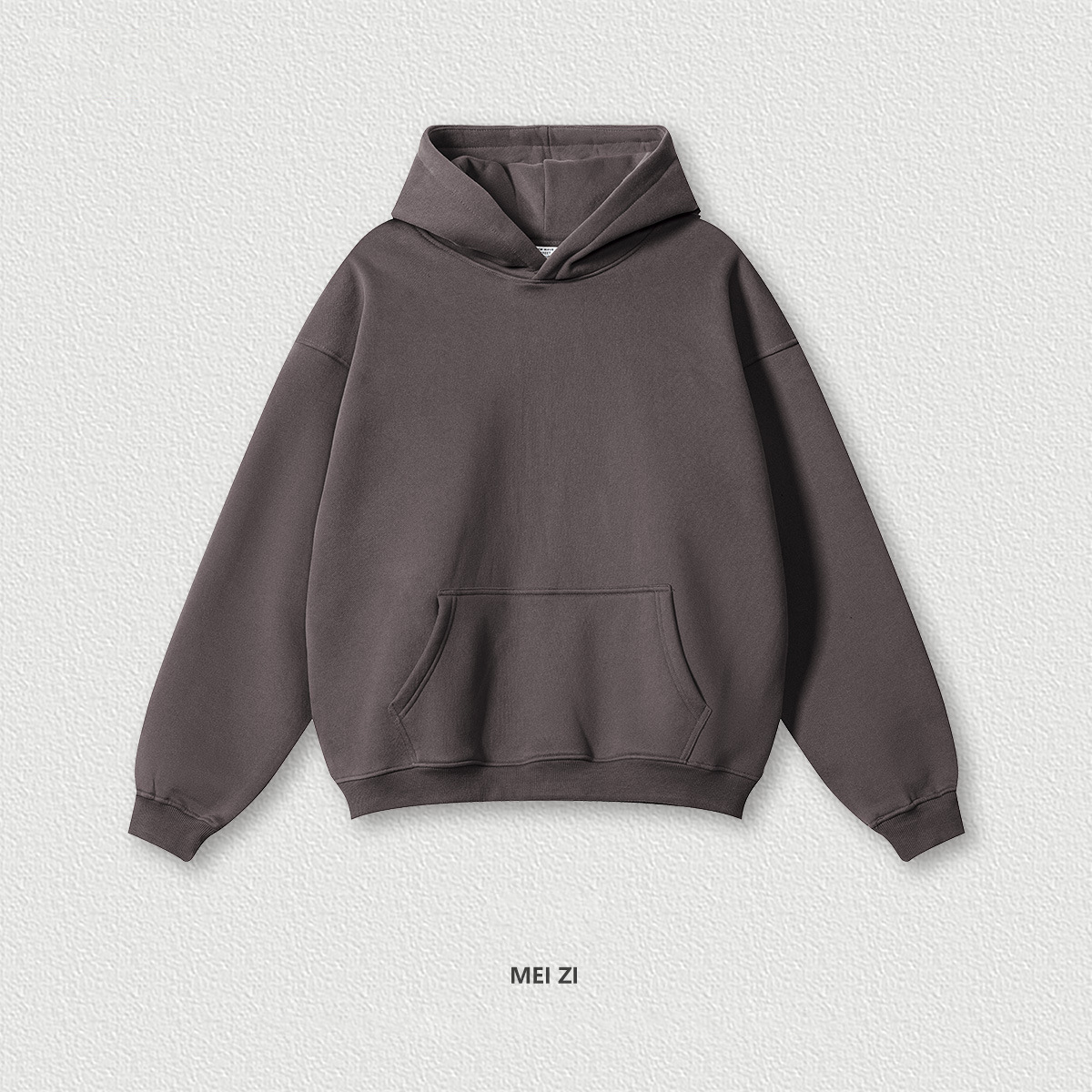  Casual Loose Fleece-Lined Hoodie BEW2406