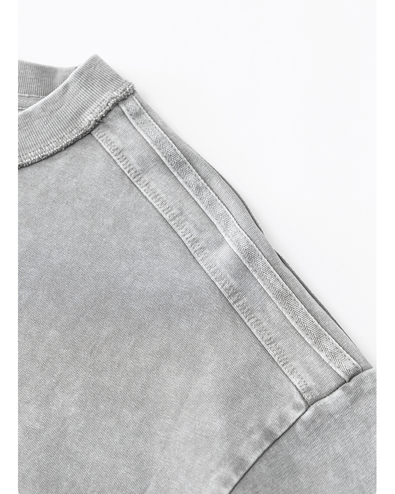 Loose Washed Vintage Distressed T-Shirt BES2528