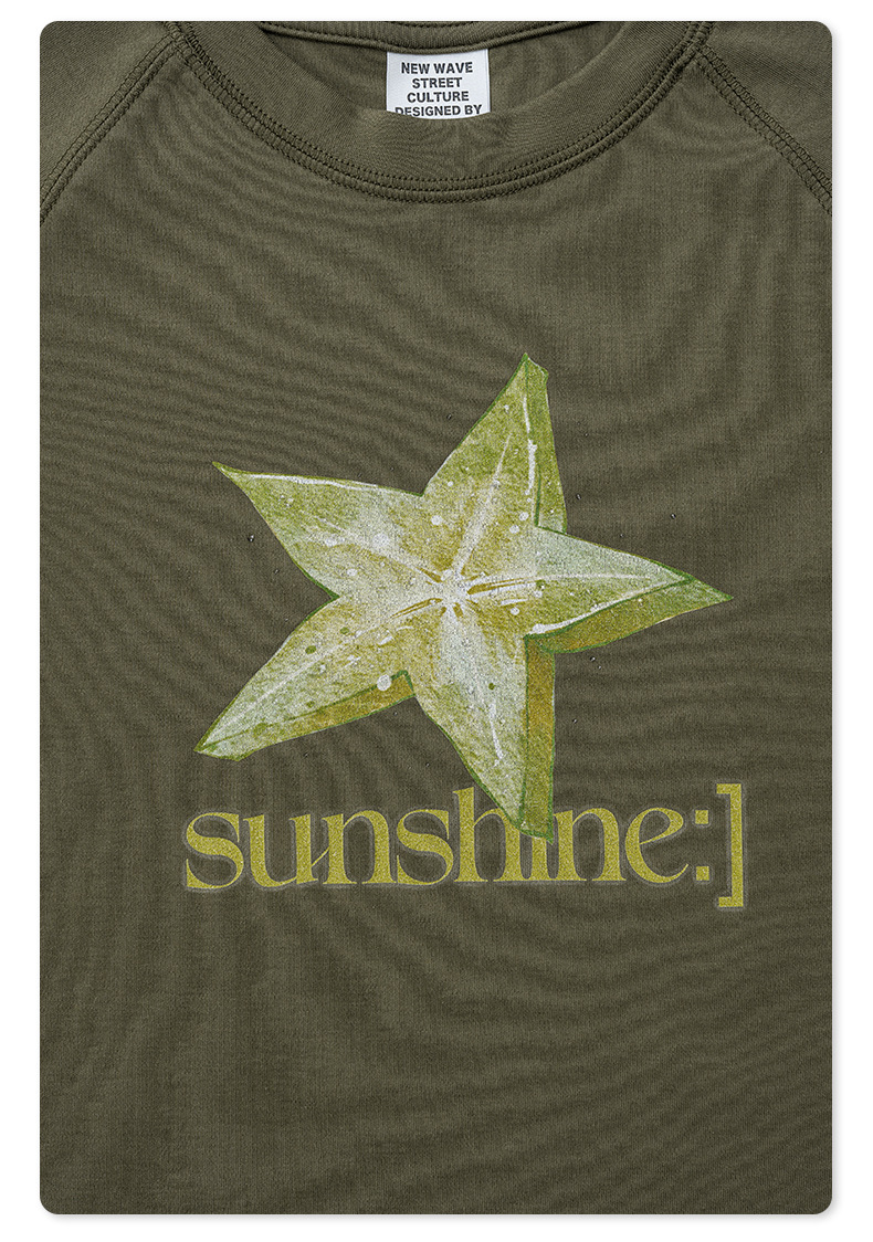 Fruit Print Regular Shoulder Short Sleeve BE4565