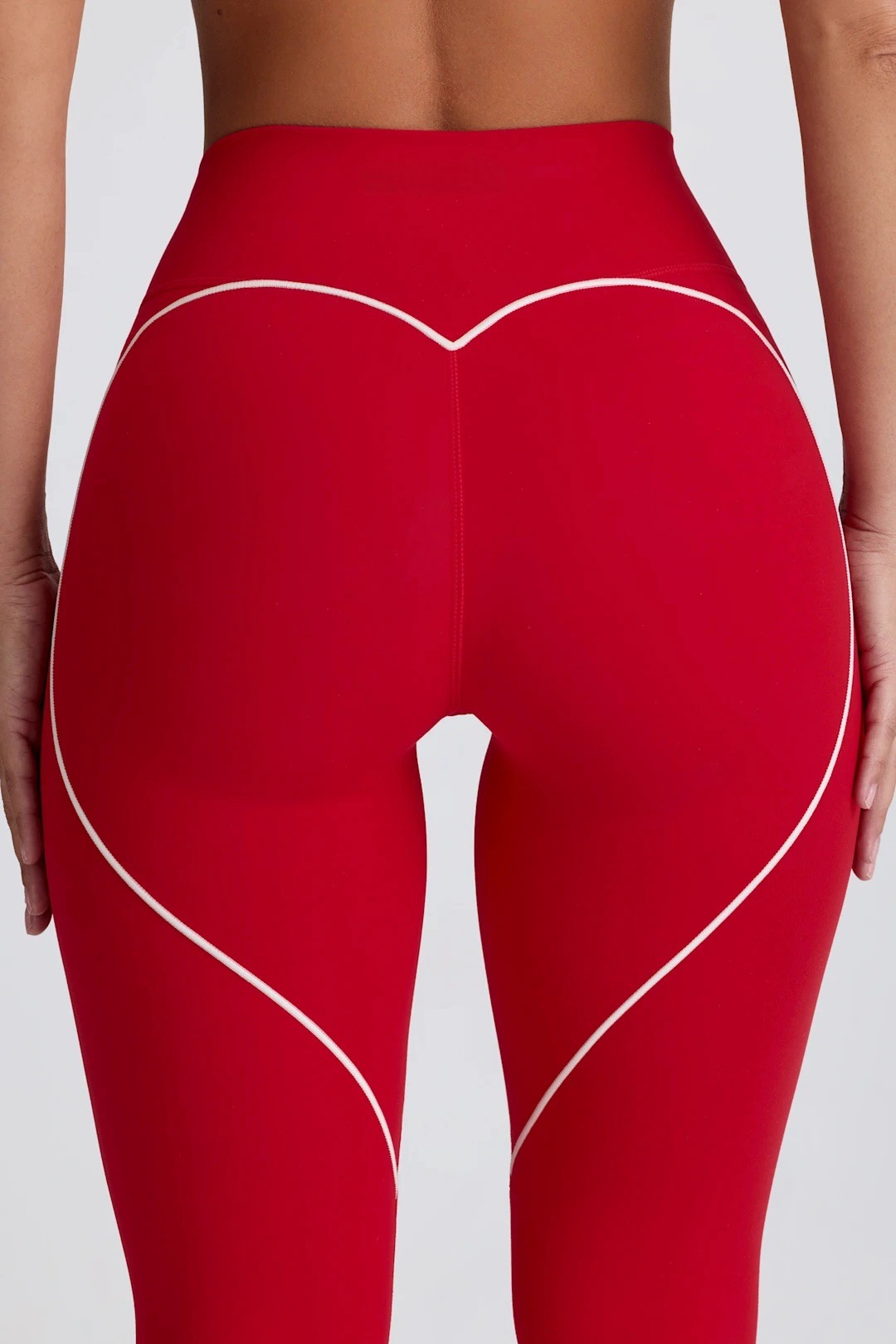Flat-Waist Solid Color Athletic Yoga Pants SKL-FNK25119