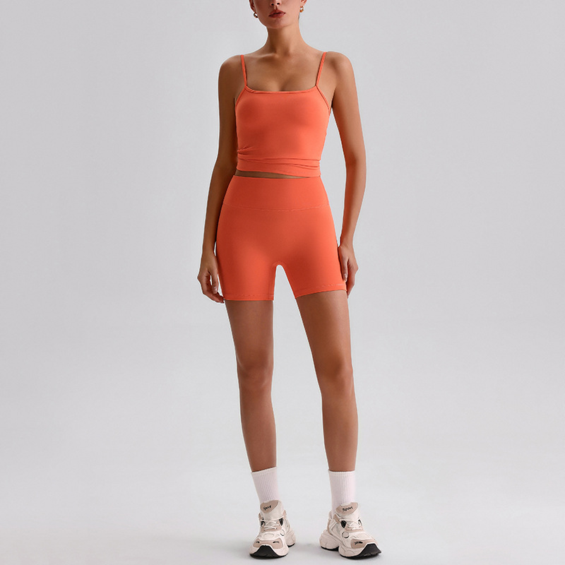 Spring - Summer Two - Piece Sports Pilates Training Fitness Wear Set SKL-LQ0332