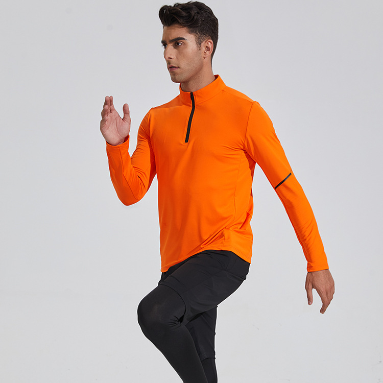  Men's Round Neck Quick Dry Long Sleeve Shirt 807