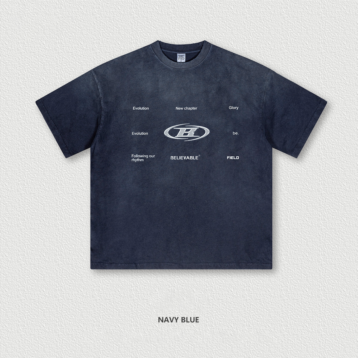 Vintage Washed Crewneck Short Sleeve BE7510