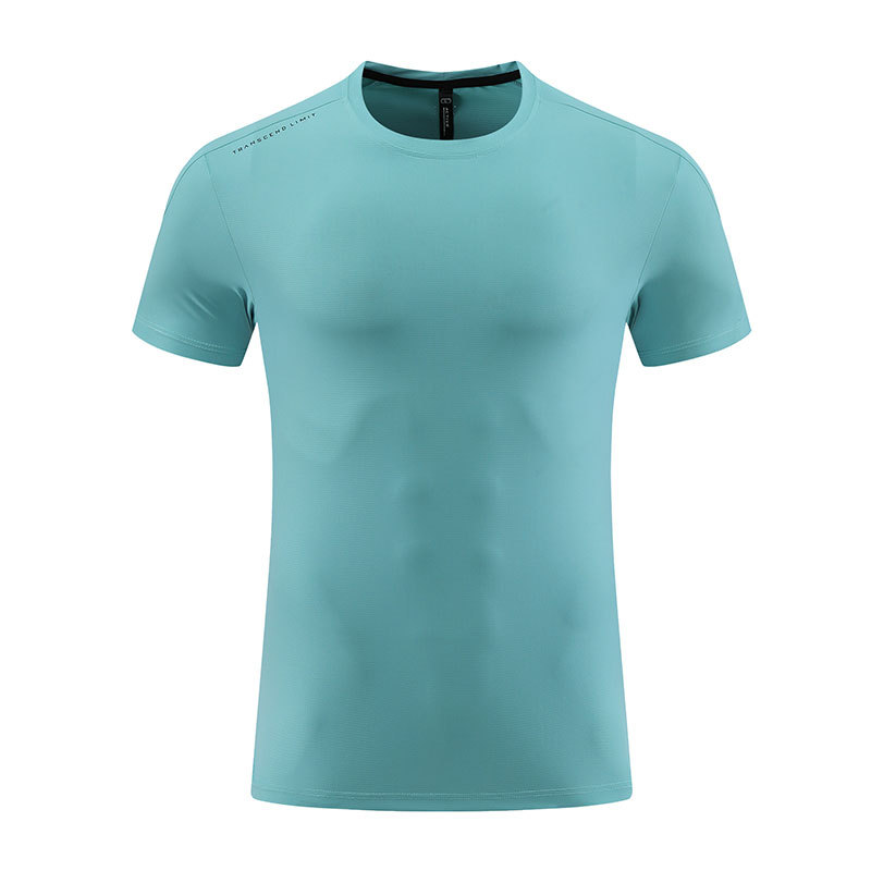 Men's Ice Silk Sport Short Sleeve T-Shirt with Sun Protection  4111006