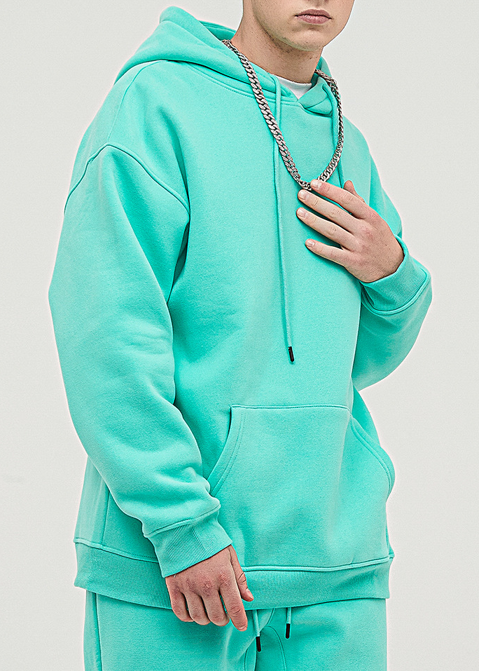  Loose Solid Color Hoodie Unisex BE2622
