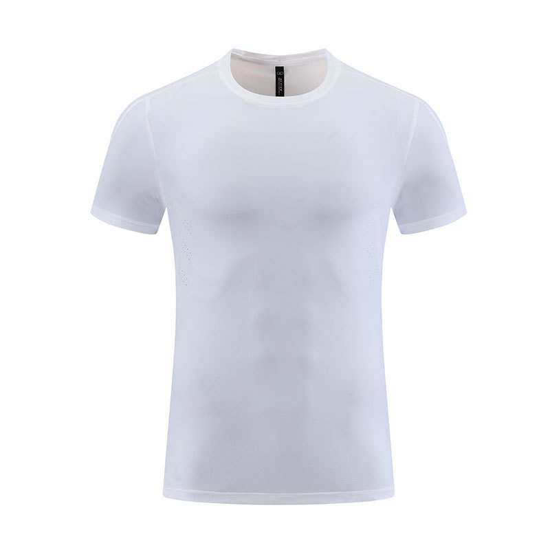 Men's Ice Silk Quick-Dry Breathable Mesh Short Sleeve T-Shirt 4111007