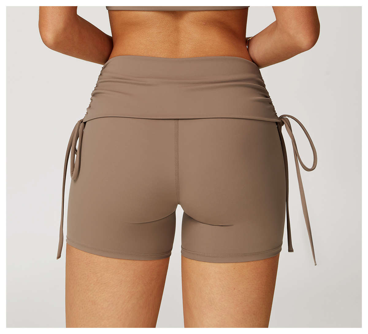 Women's  Compression Drawstring Yoga Shorts 3055