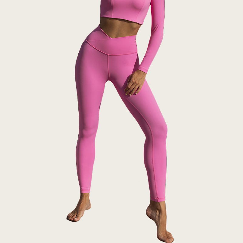 V-Waist Fitness & Yoga Athletic Pants SKL-FNK8811