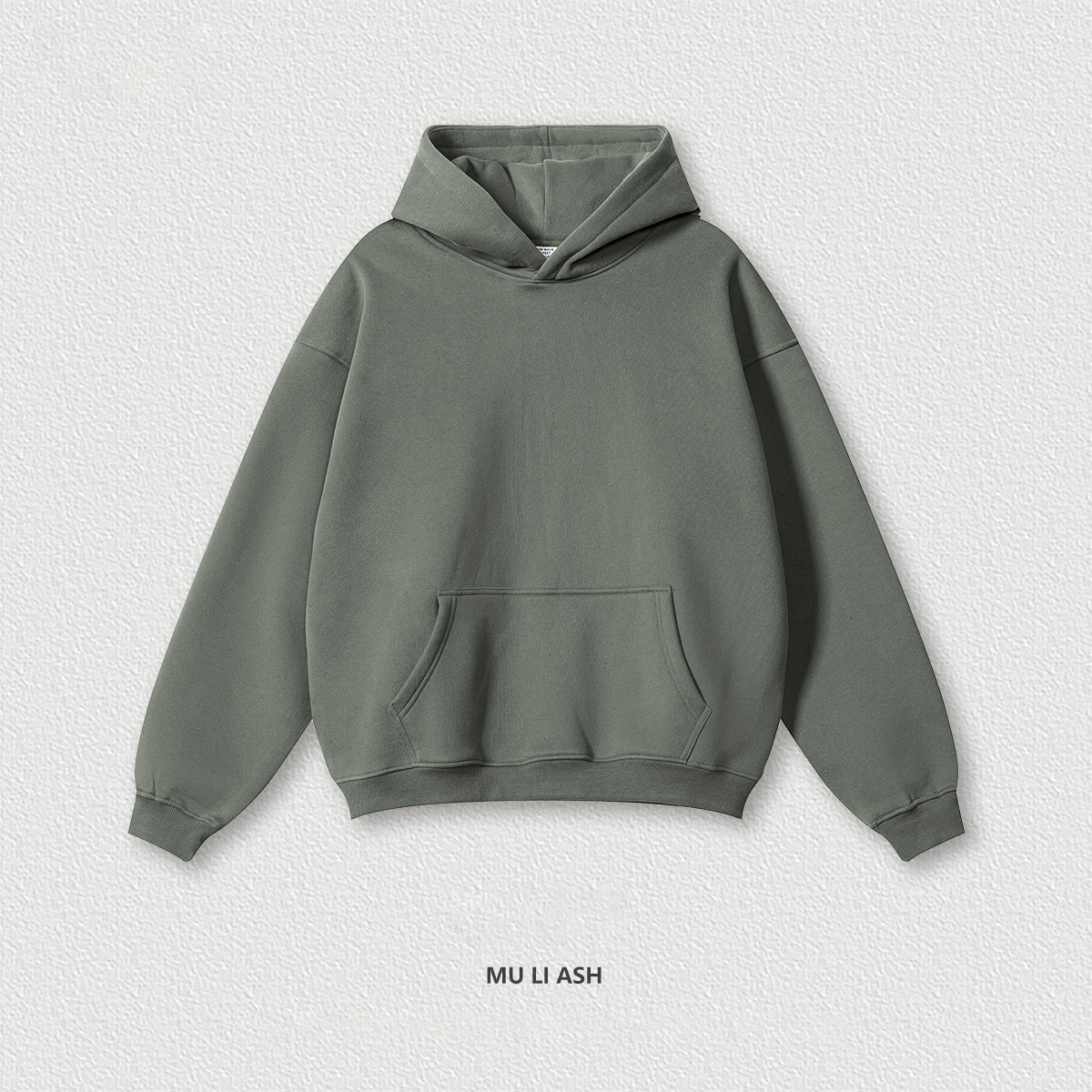  Casual Loose Fleece-Lined Hoodie BEW2406