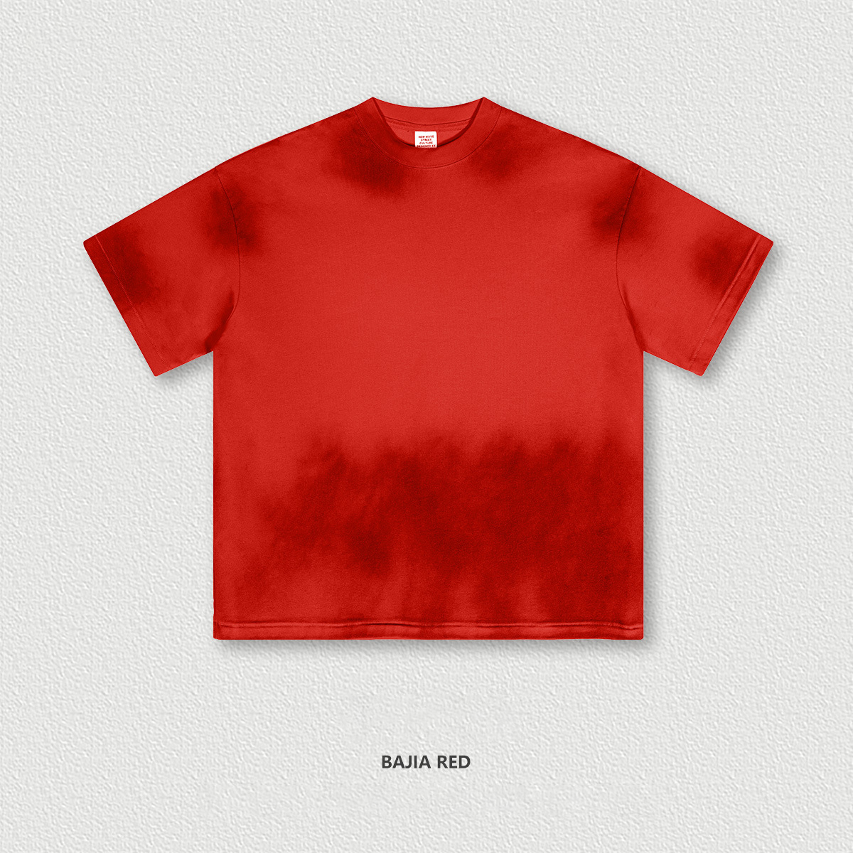 Small Neckline Distressed Short Sleeve T-Shirt BES2019