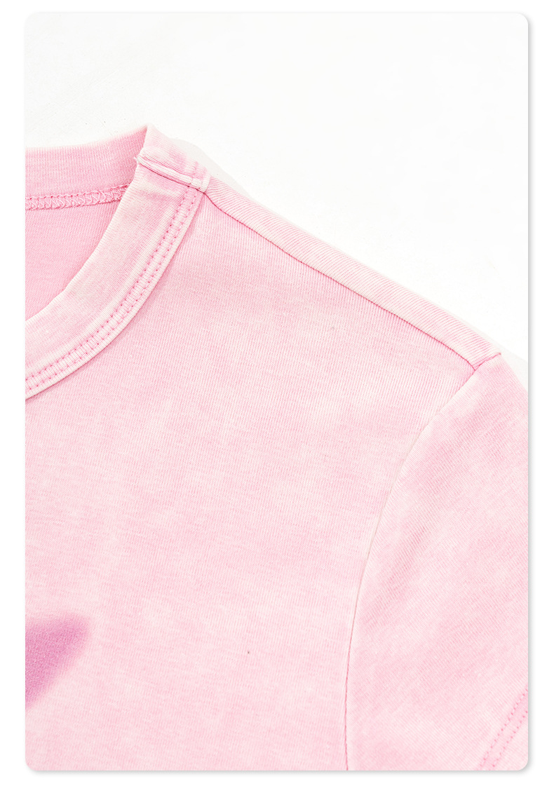 Regular Shoulder Washed Vintage Short Sleeve BE4246