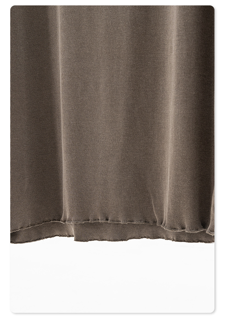 Vintage Minimalist Knitted Skirt BEN25510