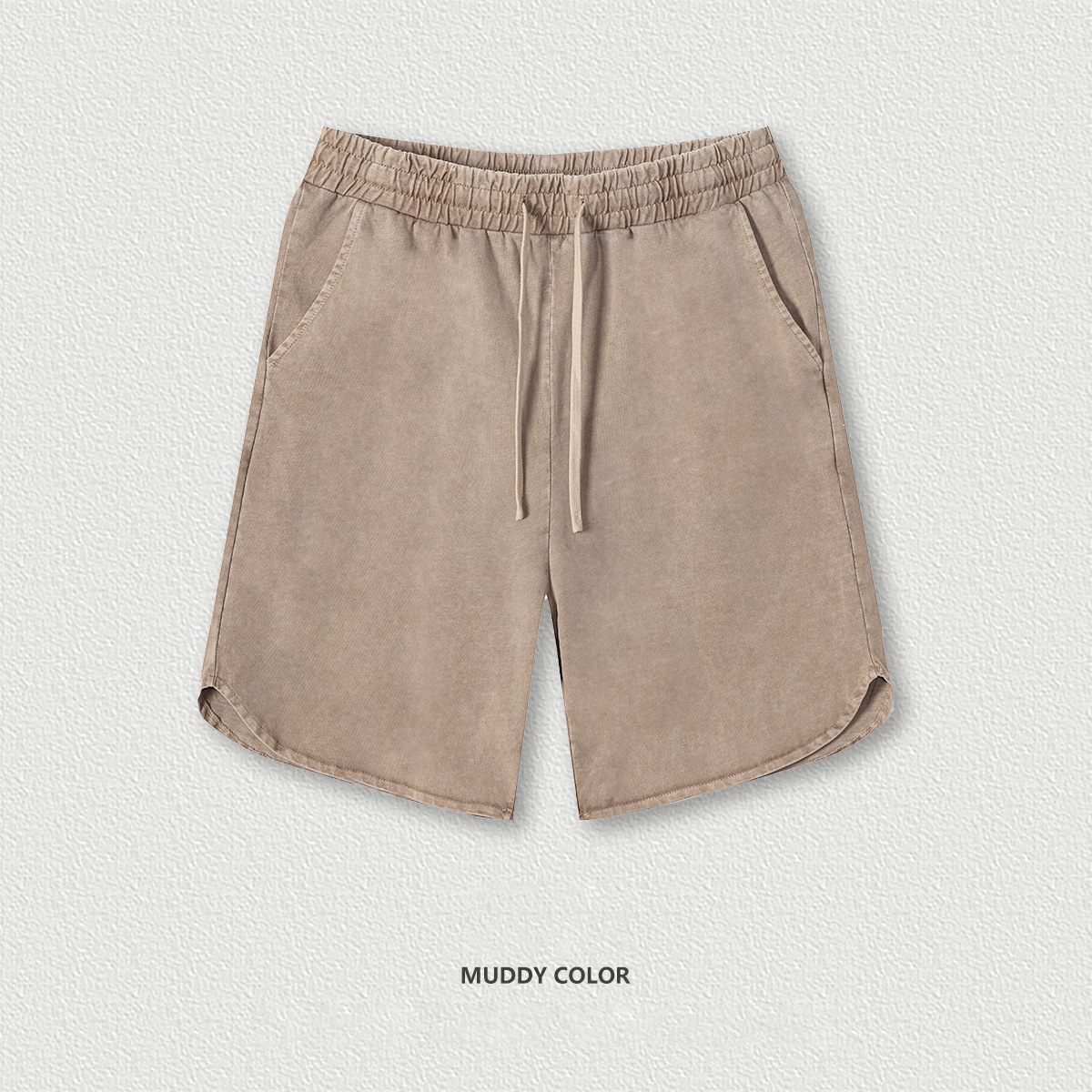 Washed Distressed Casual Shorts BE3292