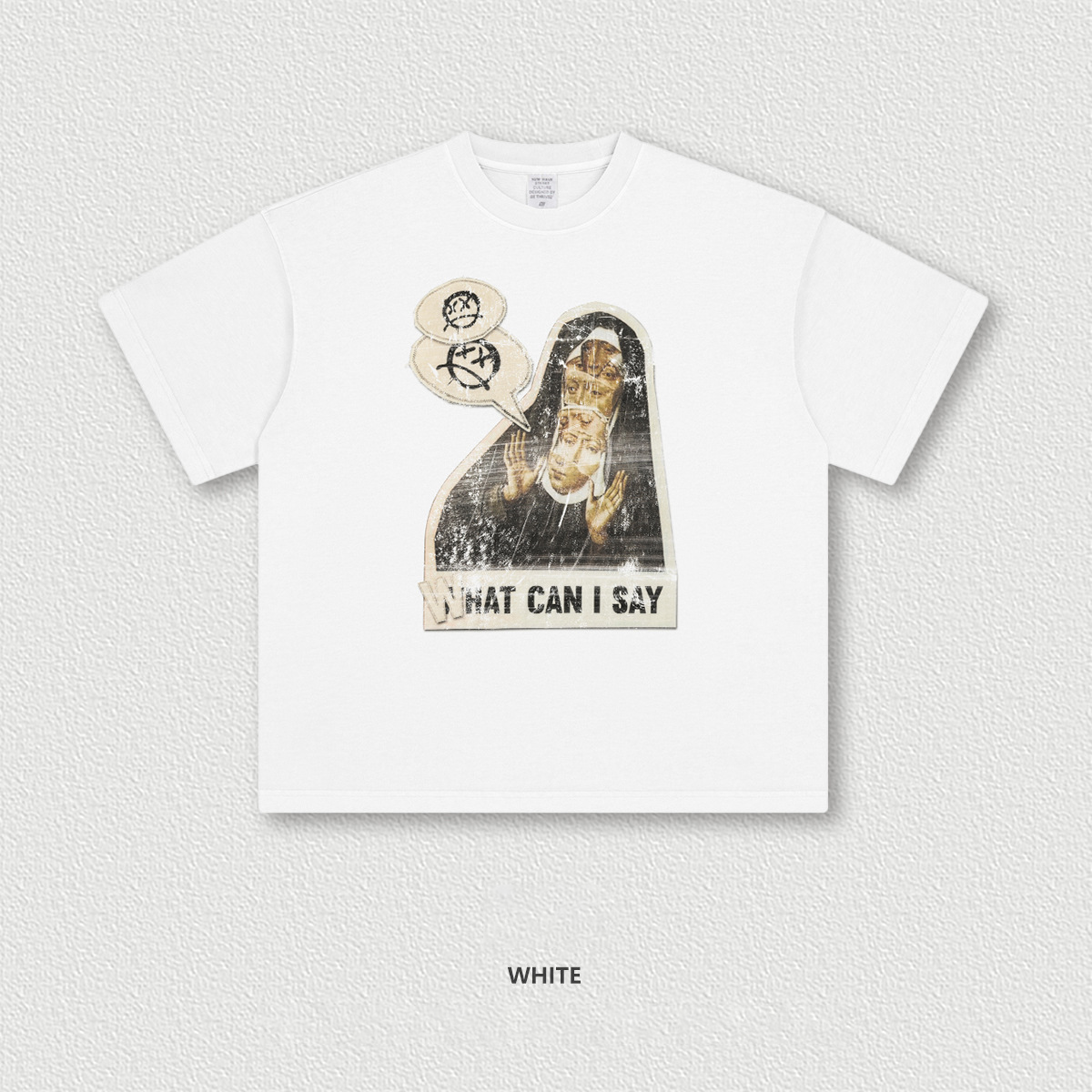 Fun Illustration Vintage Short Sleeve BE7505