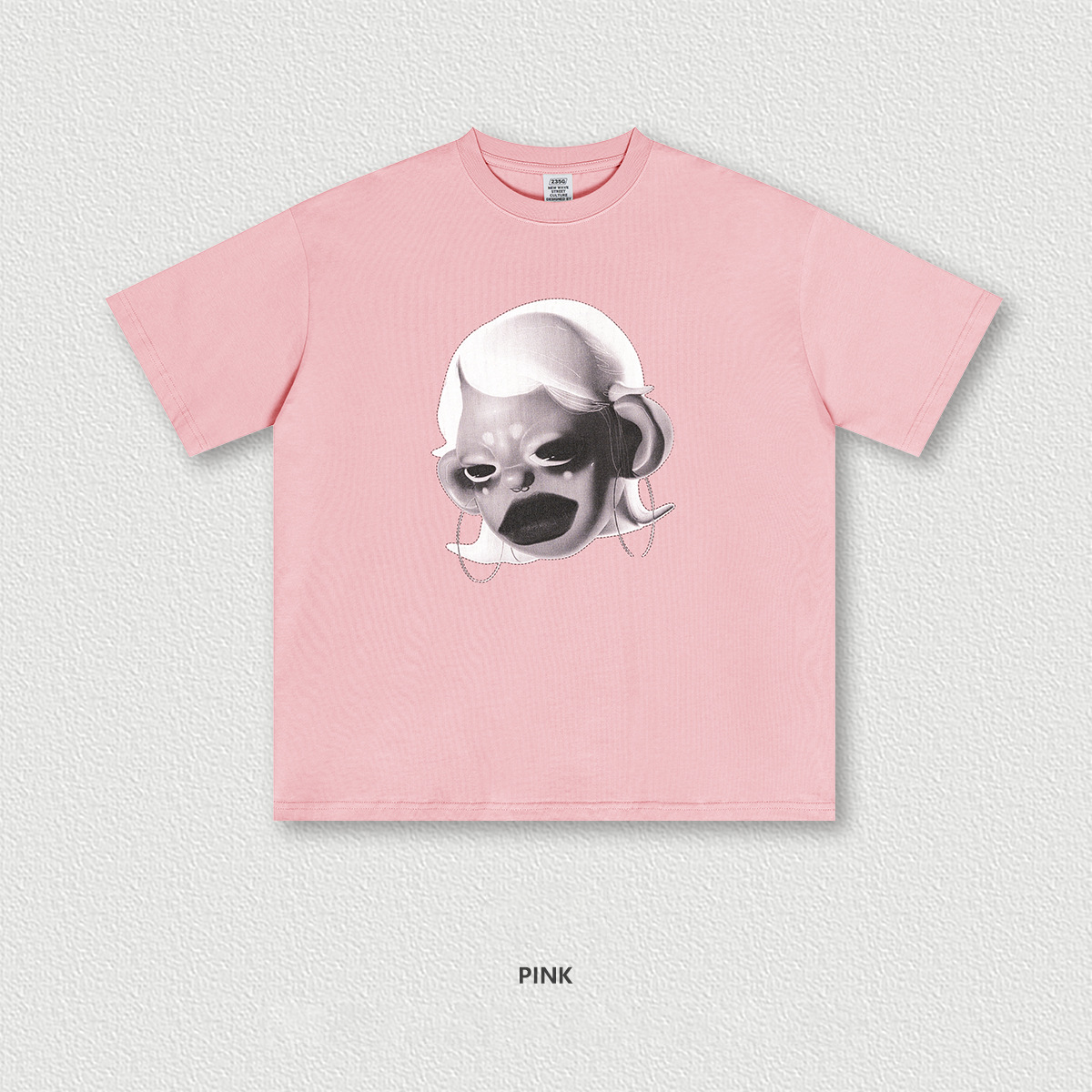 Unisex Printed Crewneck Short Sleeve BE7543