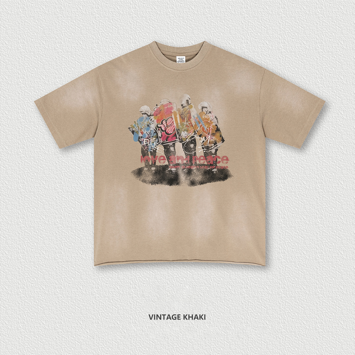 Vintage Oil Painting Short Sleeve T-Shirt BE7537