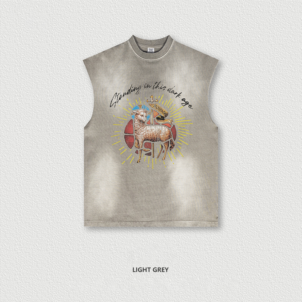 Street Gradient Sleeveless Vest BE4341