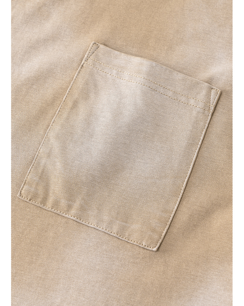 Vintage Ripped Patch Pocket Short Sleeve BES2559