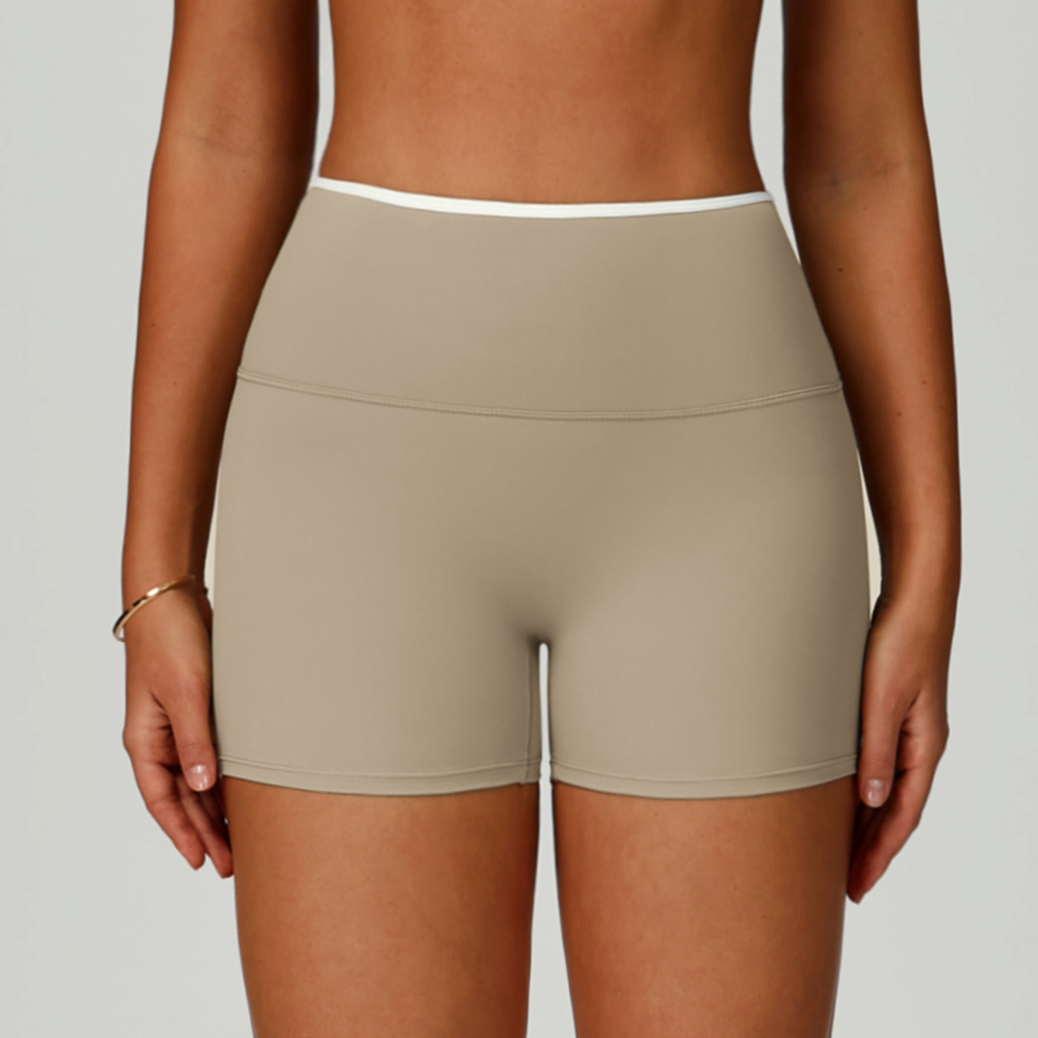 High-Waist Quick-Dry Sports Shorts 9238
