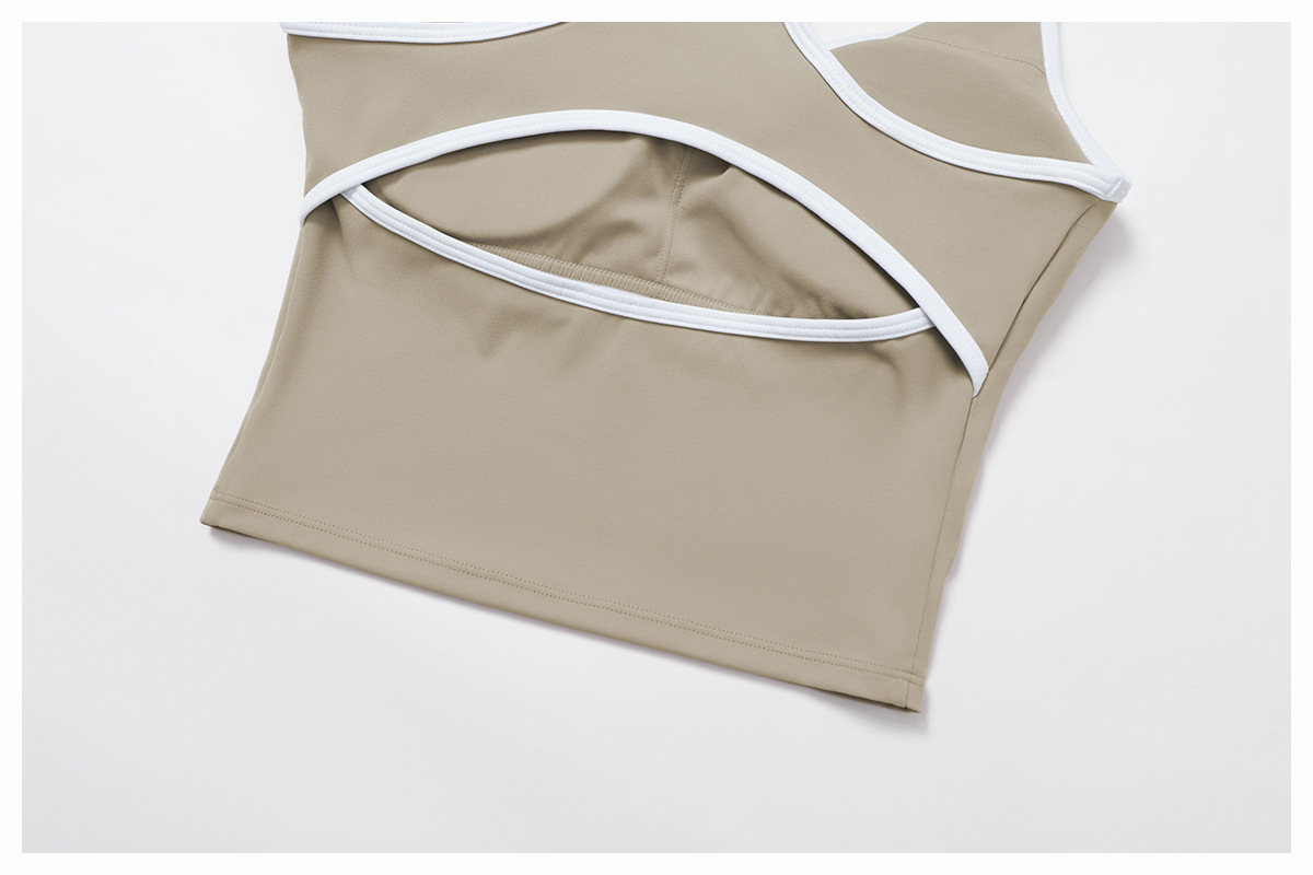 Hollow-Out Back Sports Bra 9238
