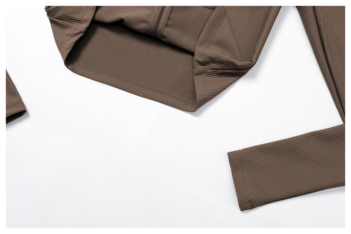 Ribbed Yoga Jacket 3093