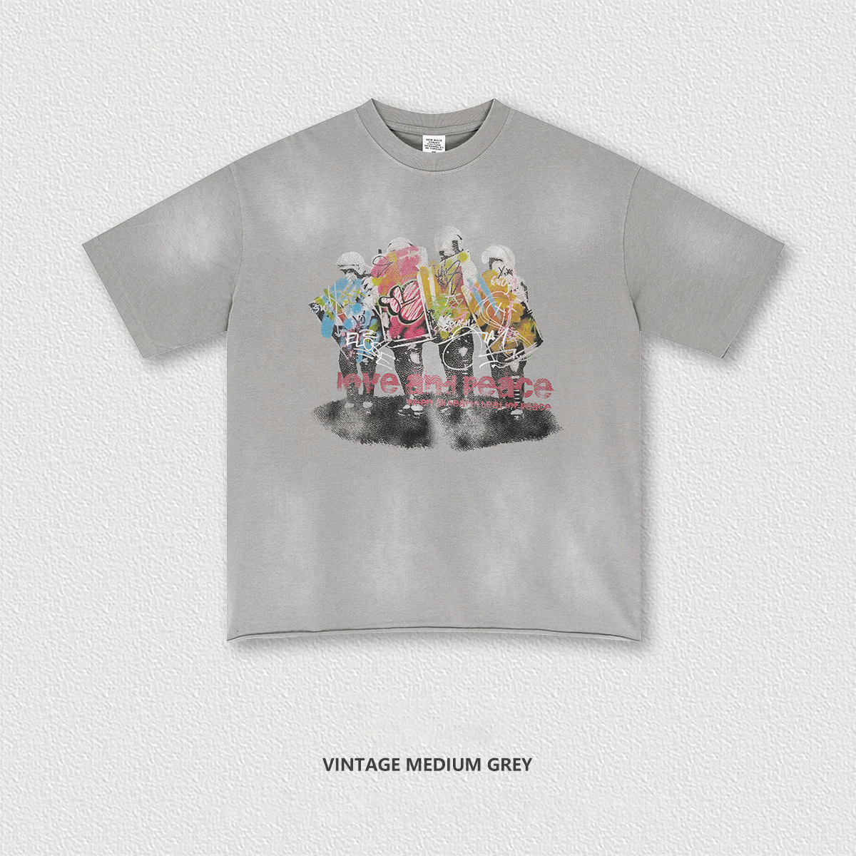 Vintage Oil Painting Short Sleeve T-Shirt BE7537