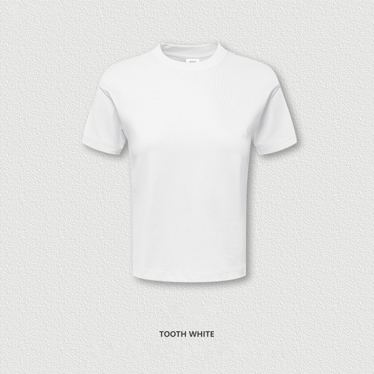 Short Solid Color Regular Shoulder Short Sleeve BEN2523