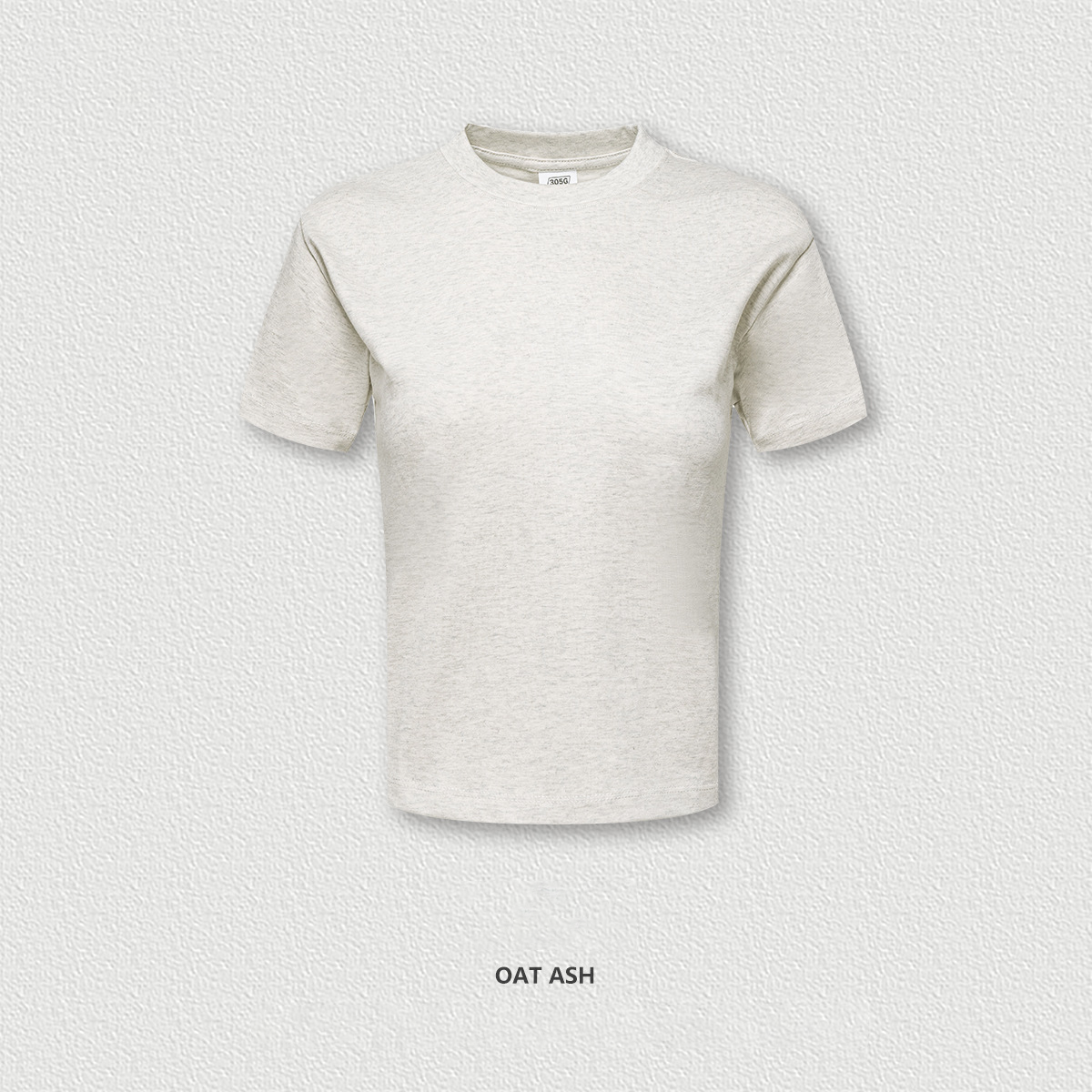 Short Solid Color Regular Shoulder Short Sleeve BEN2523