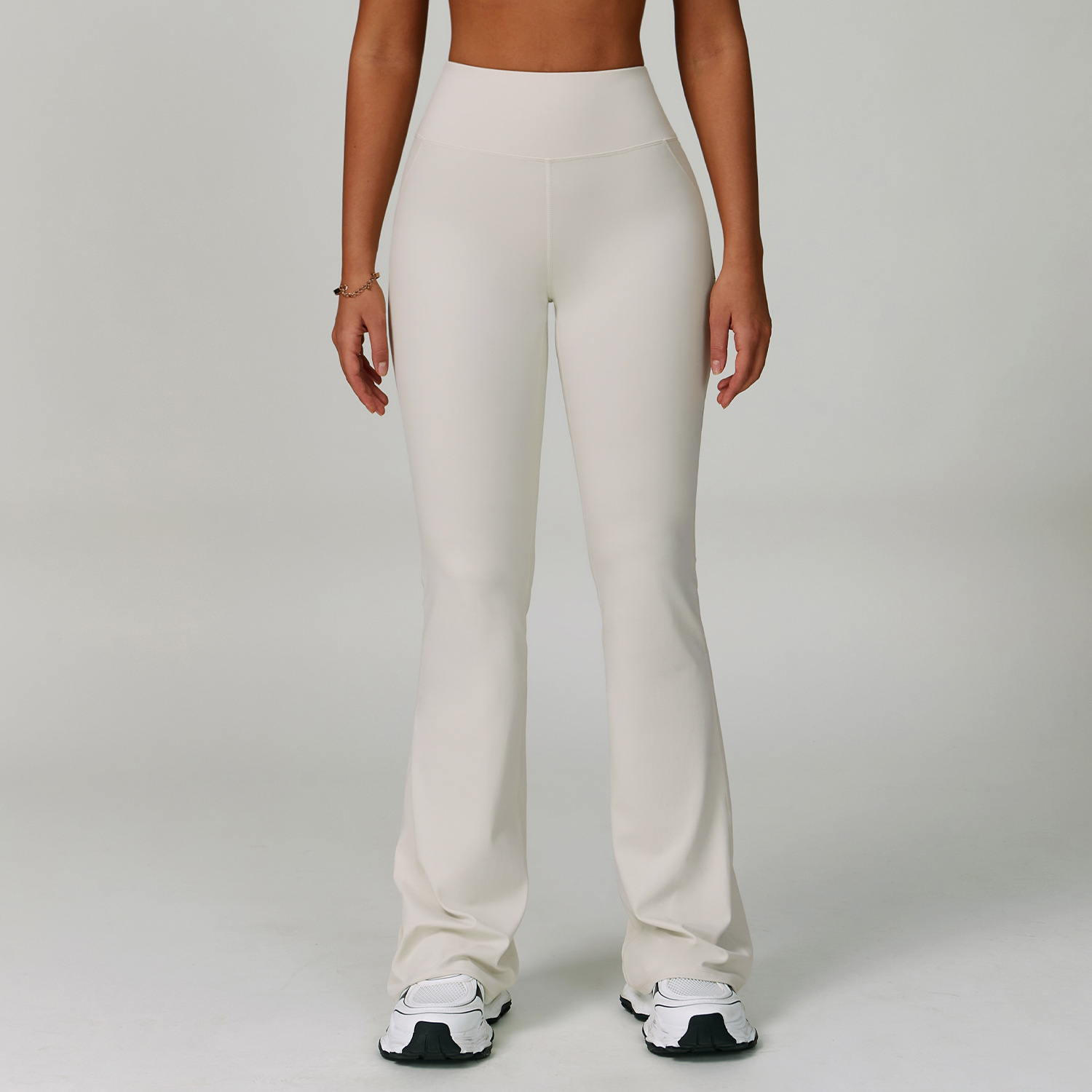 High-Waist Butt-Lifting Wide-Leg Flare Pants 3091
