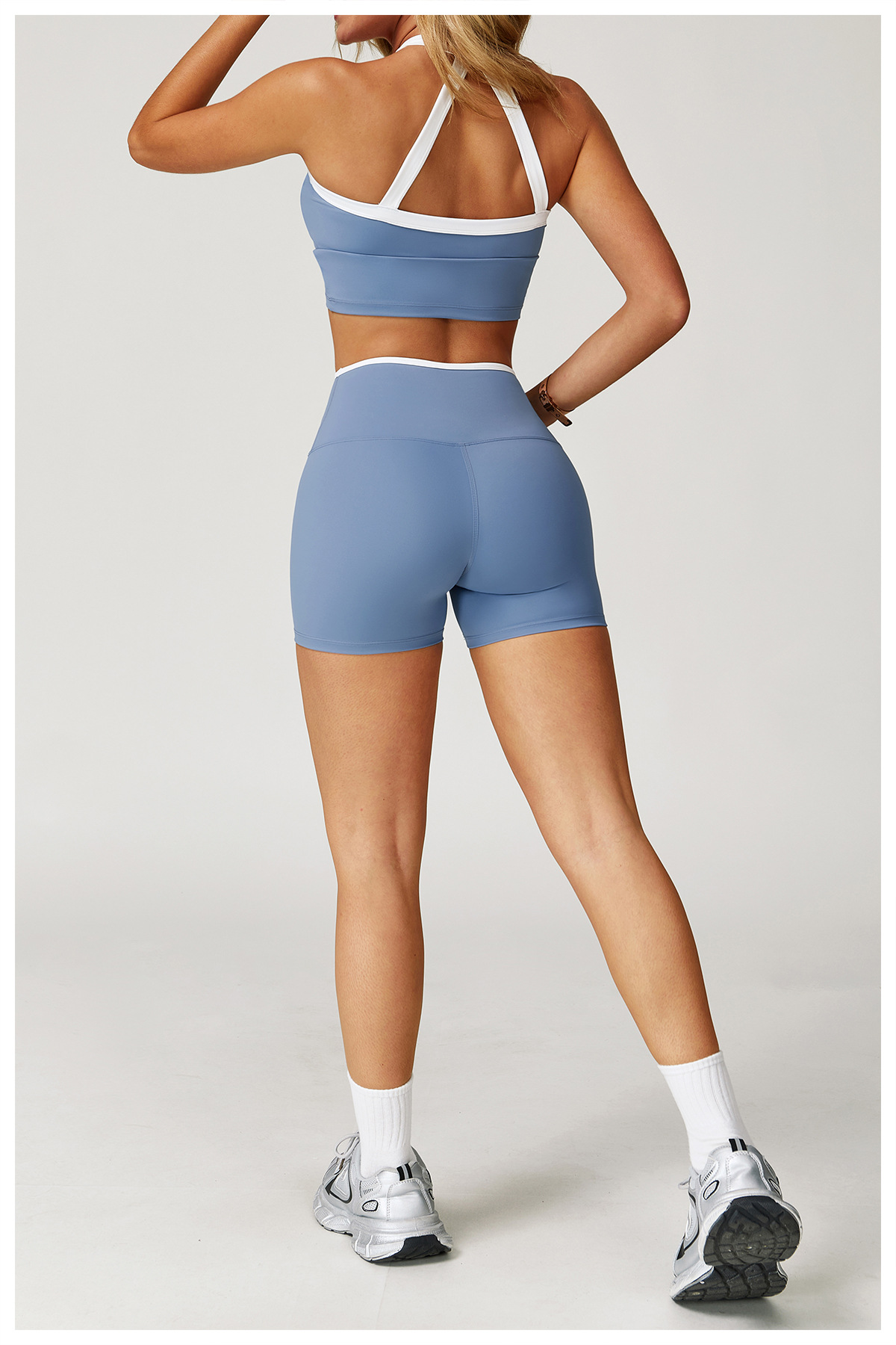 High-Waist Quick-Dry Sports Shorts 9238