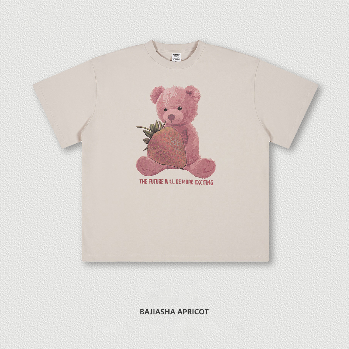 Strawberry Bear Printed Short Sleeve BE4108