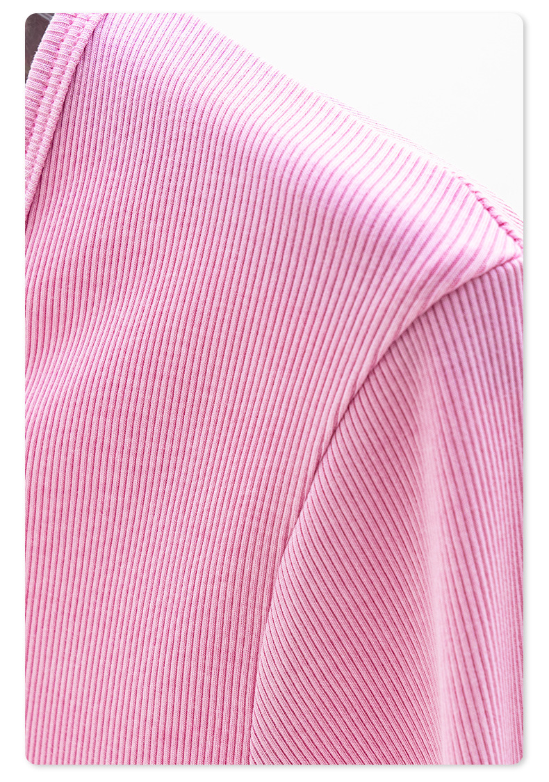 Sexy V-Neck Button Long Sleeve Knitwear BEN25553