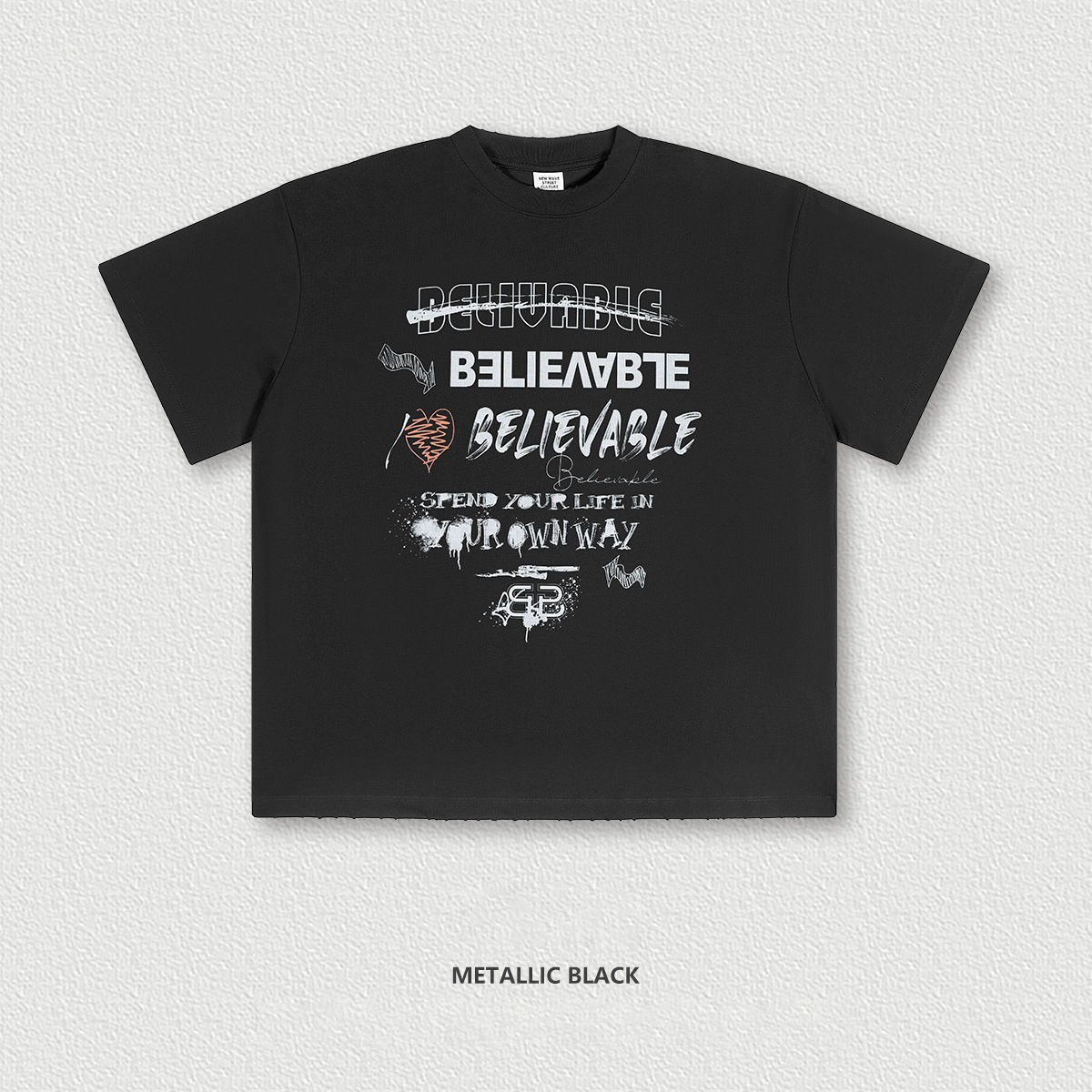 Vintage Printed Short Sleeve BE4201
