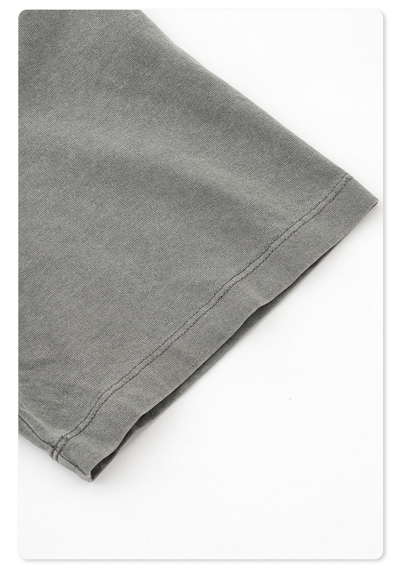 Simple White Ink Printed T-Shirt BE7503