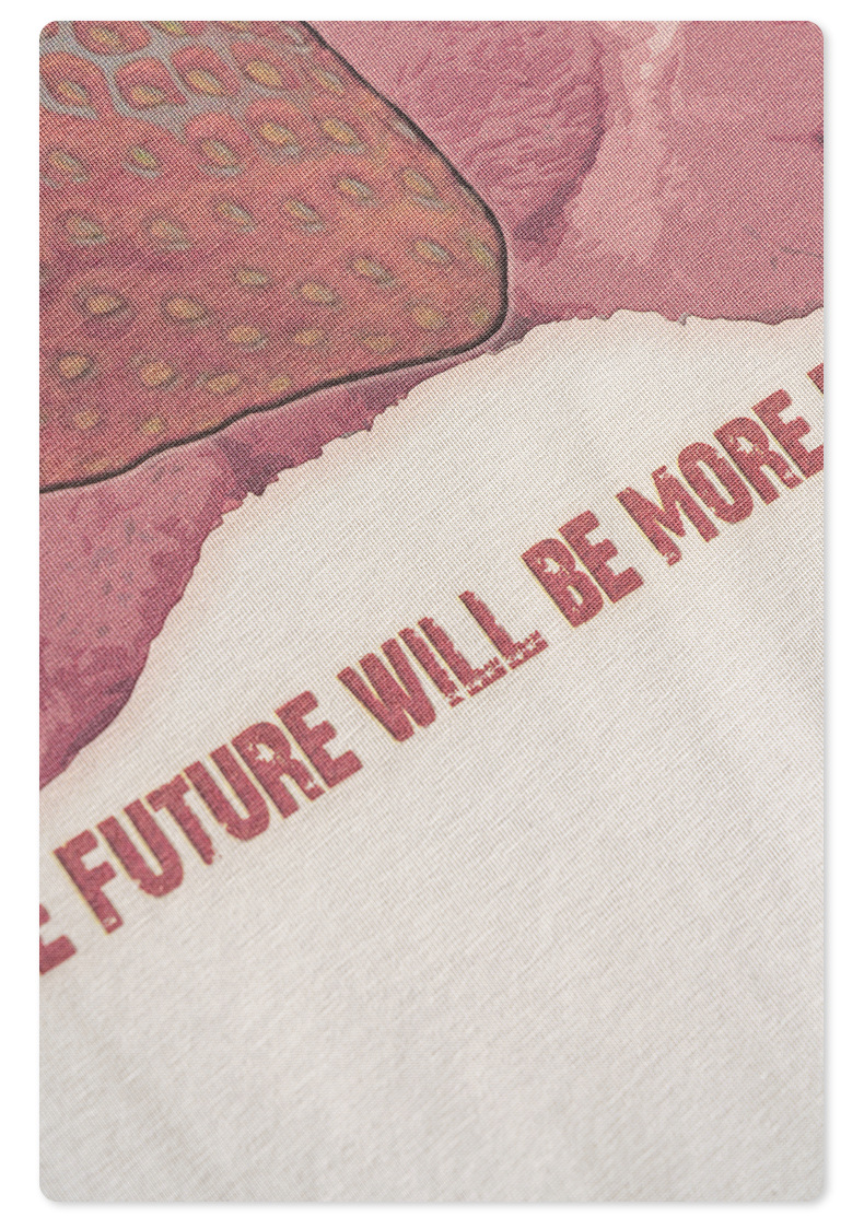 Strawberry Bear Printed Short Sleeve BE4108