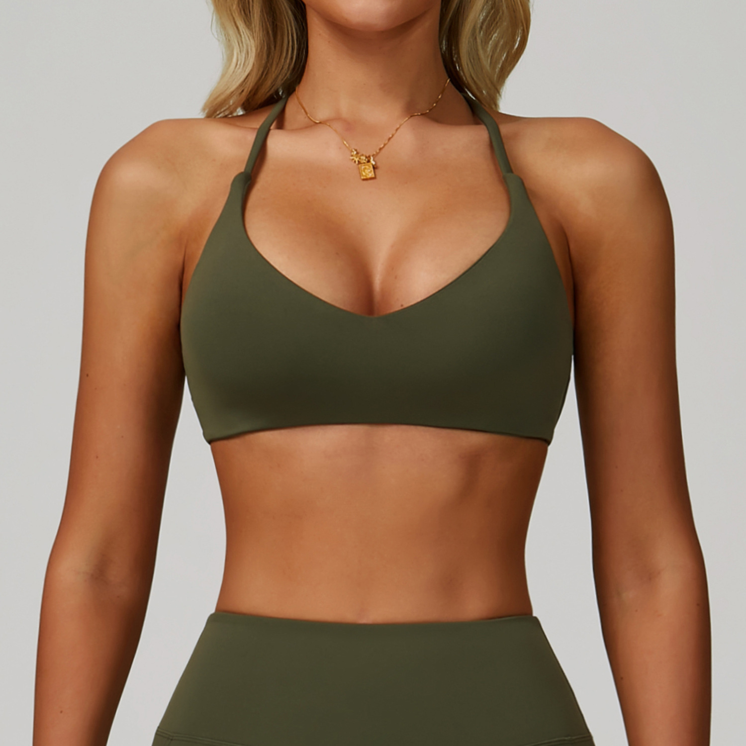 Quick-Dry Crisscross Back Yoga Bra 3091
